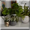 D12. Faux plants. 